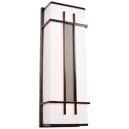 Access Lighting Tuxedo, Outdoor LED Wall Mount, Bronze Finish, Acrylic Lens Acrylic 20101LEDDMG-BRZ/ACR